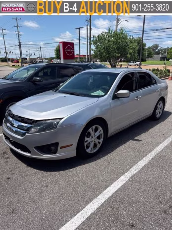 2012 Ingot Silver Metallic Ford Fusion SE FWD Sedan
