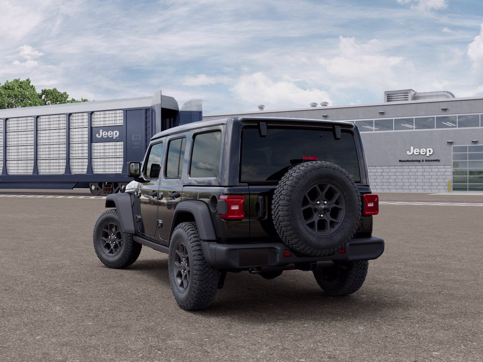 2026 Black Clearcoat Jeep Wrangler Willys 4X4 SUV