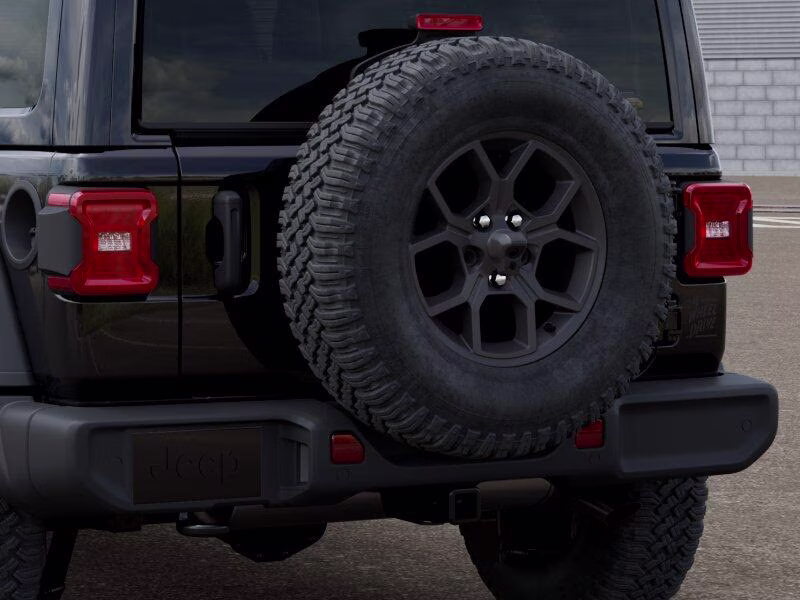 2026 Black Clear Coat Jeep Wrangler Wrangler 4-door Willys 4-door