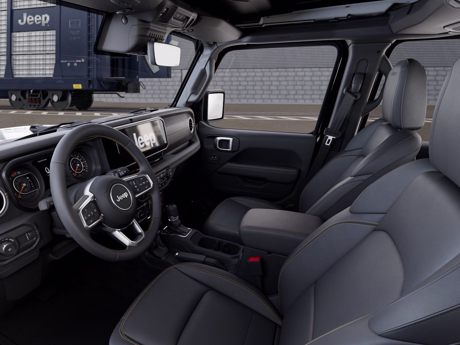 2026 Black Clearcoat Jeep Wrangler Sahara 4X4 SUV