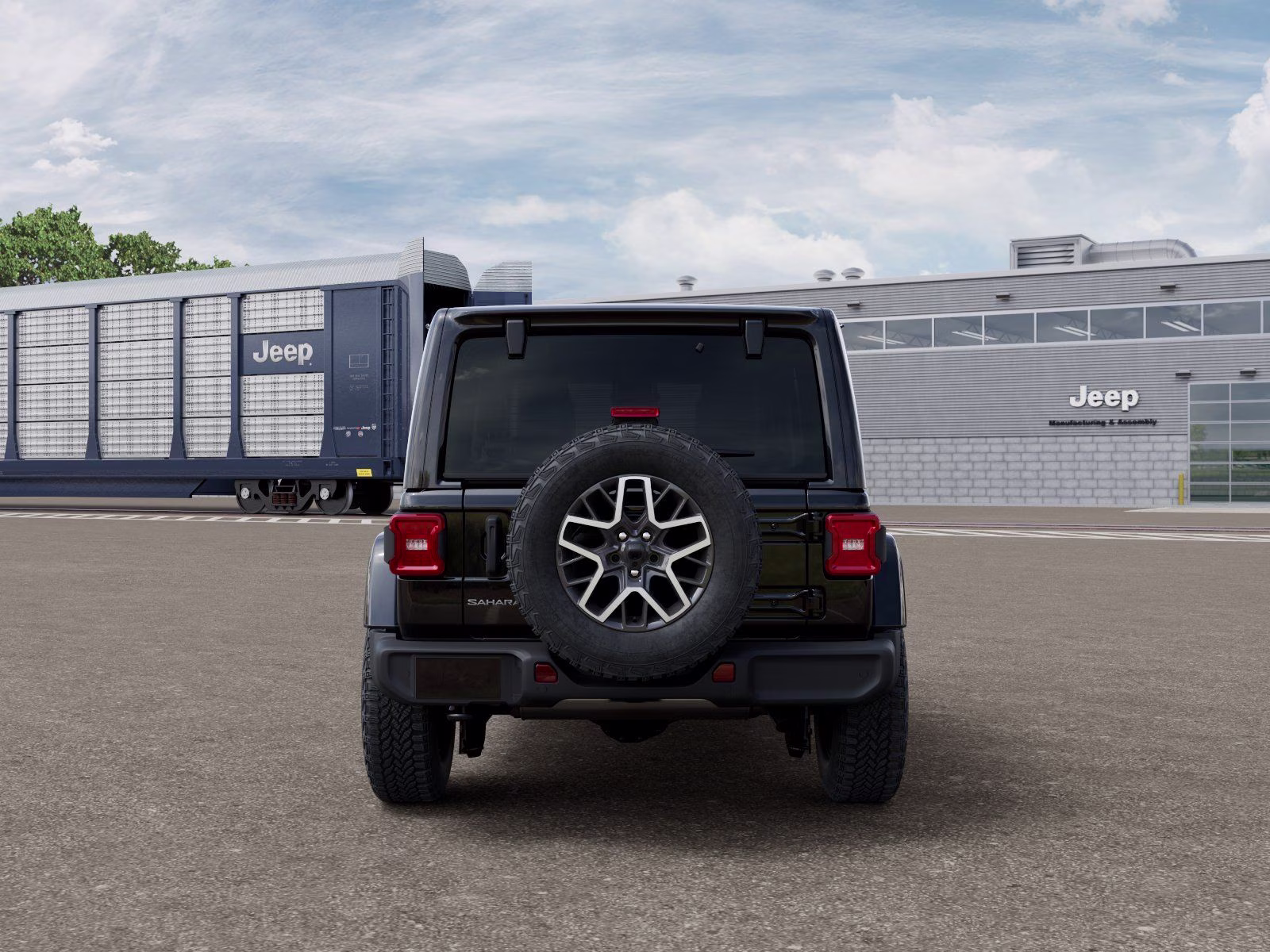2026 Black Clearcoat Jeep Wrangler Sahara 4X4 SUV