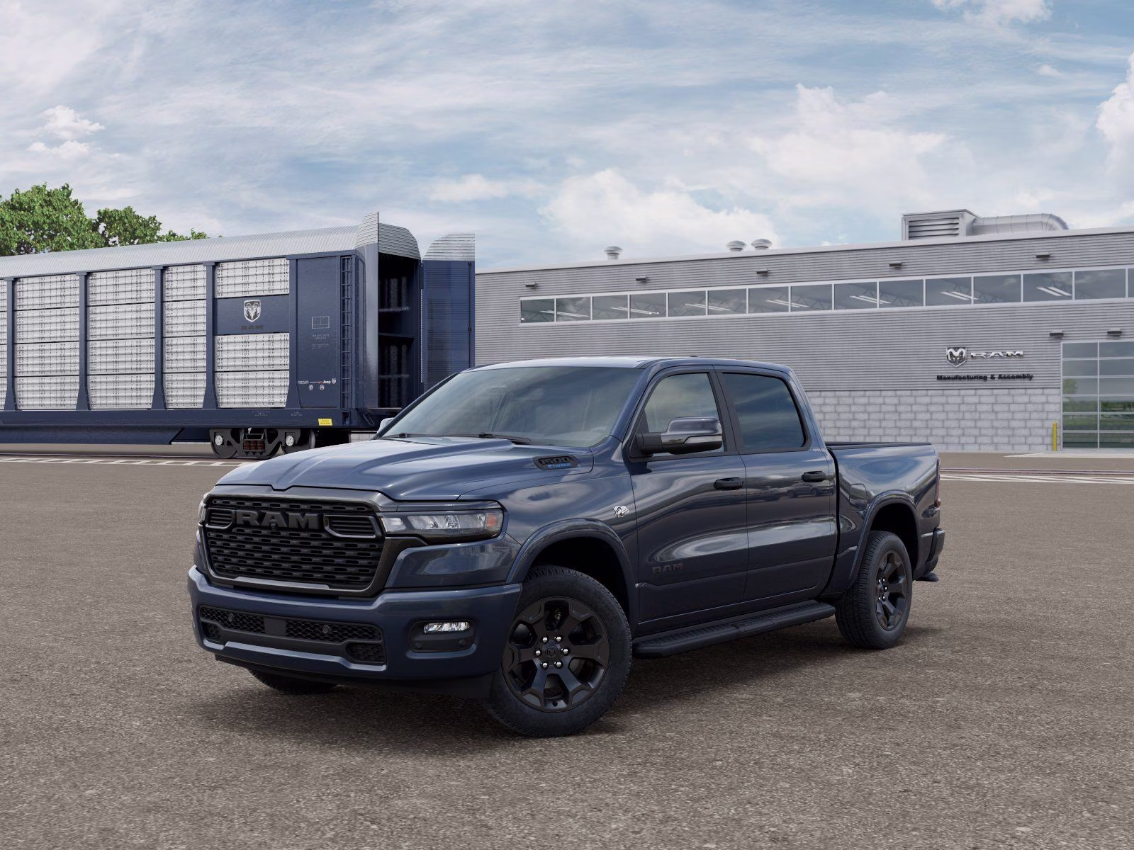 2026 Forged Blue Metallic Ram 1500 Big Horn/Lone Star 4X4 Truck