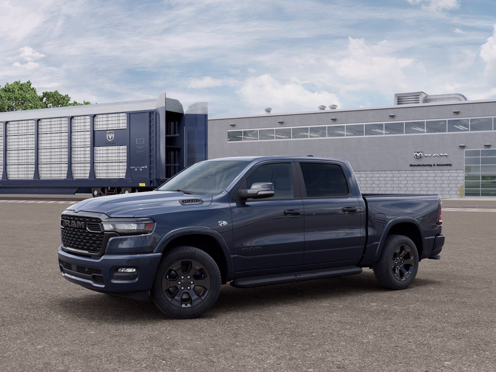 2026 Forged Blue Metallic Ram 1500 Big Horn/Lone Star 4X4 Truck