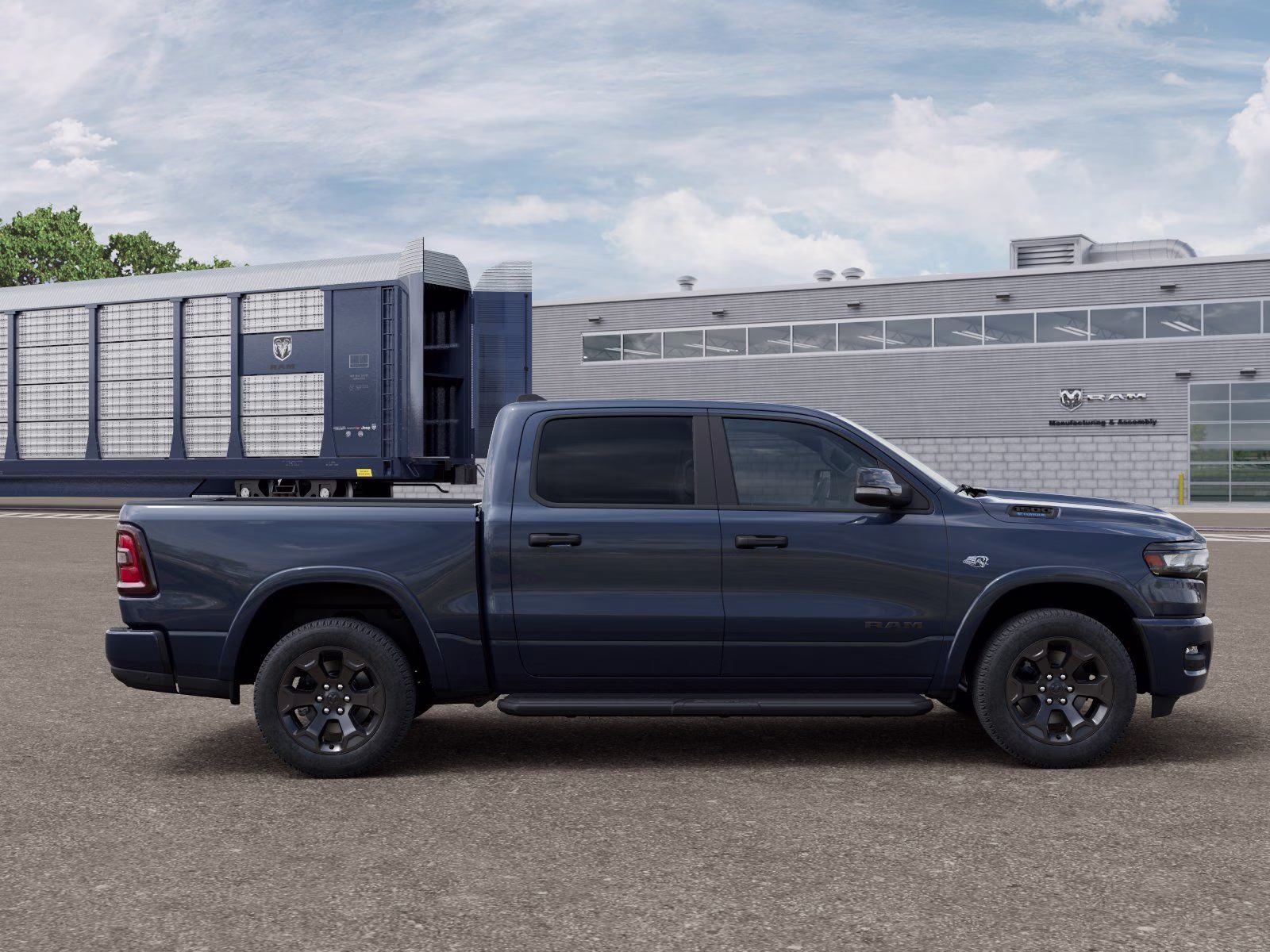 2026 Forged Blue Metallic Ram 1500 Big Horn/Lone Star 4X4 Truck