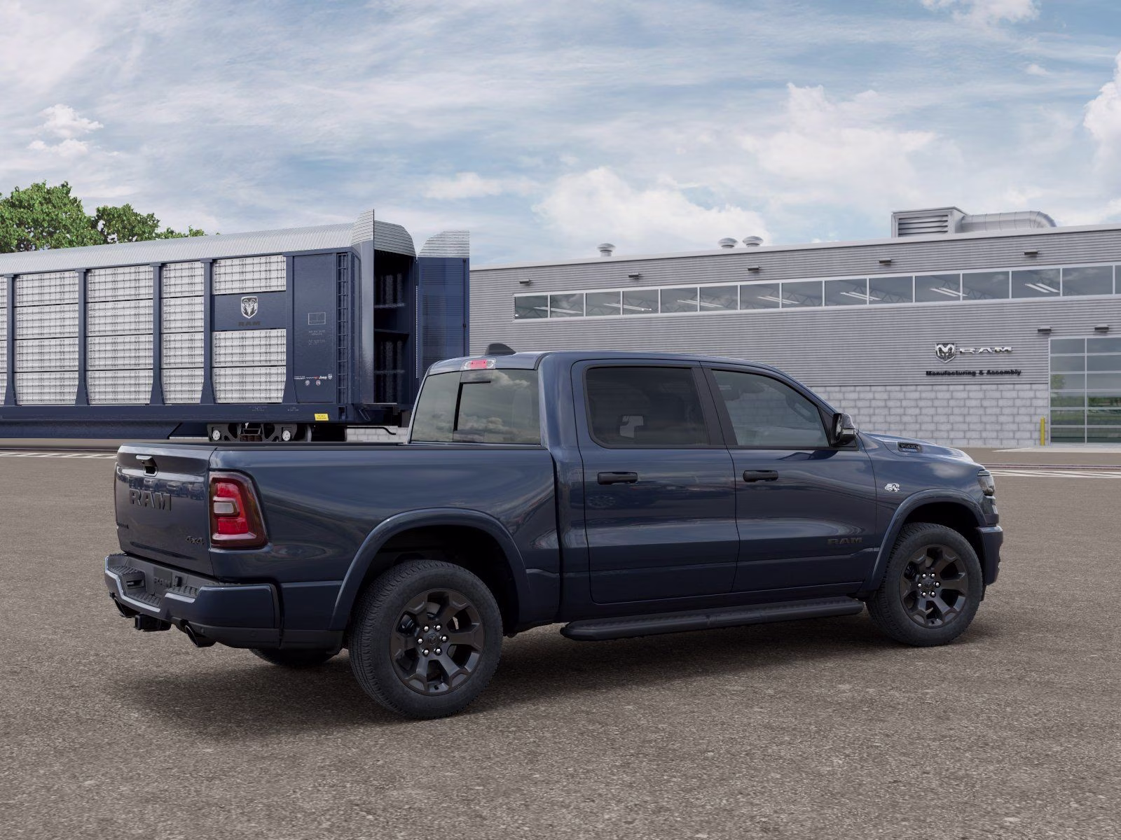 2026 Forged Blue Metallic Ram 1500 Big Horn/Lone Star 4X4 Truck