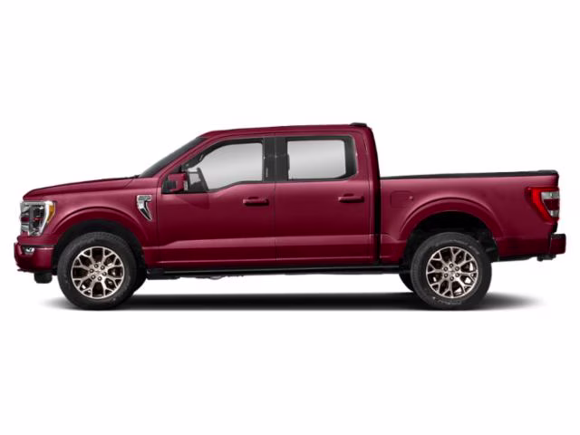 2022 Rapid Red Metallic Tinted Clearcoat/Stone Gray Ford F-150 KING RANCH 4WD SUPERCREW 4X4