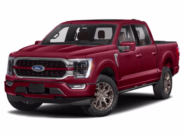 2022 Rapid Red Metallic Tinted Clearcoat/Stone Gray Ford F-150 KING RANCH 4WD SUPERCREW 4X4