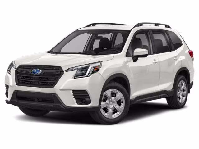 2022 Crystal White Pearl Subaru Forester CVT AWD SUV