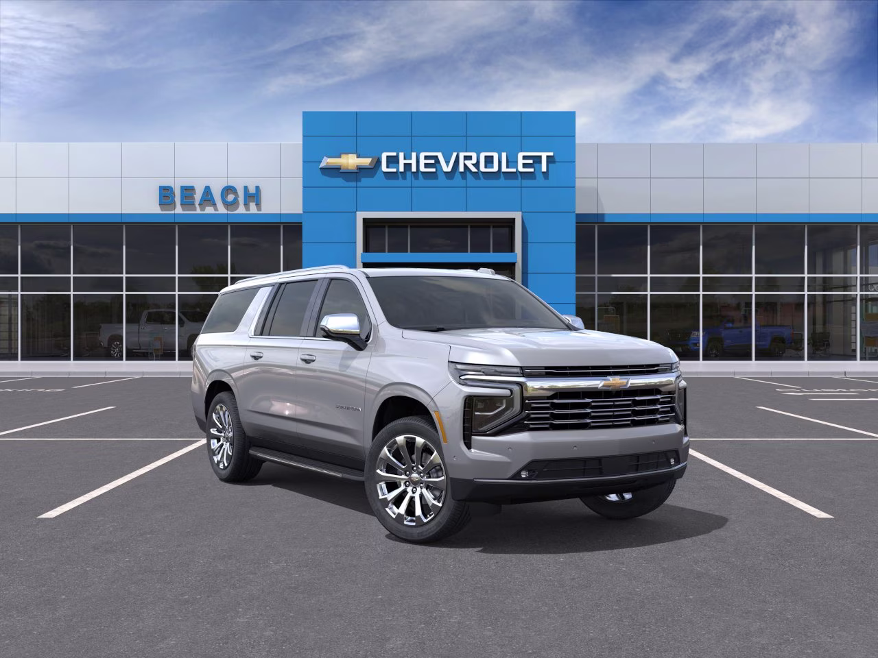 2026 Sterling Gray Metallic Chevrolet Suburban Premier 4X4 SUV