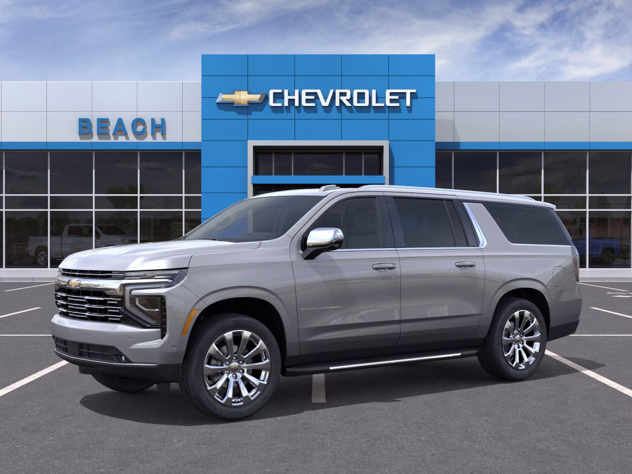 2026 Sterling Gray Metallic Chevrolet Suburban Premier 4X4 SUV