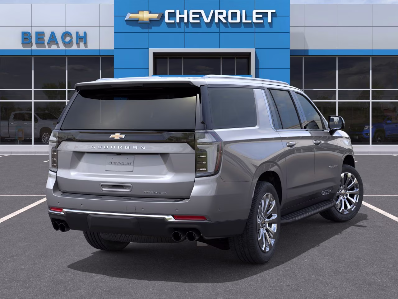 2026 Sterling Gray Metallic Chevrolet Suburban Premier 4X4 SUV