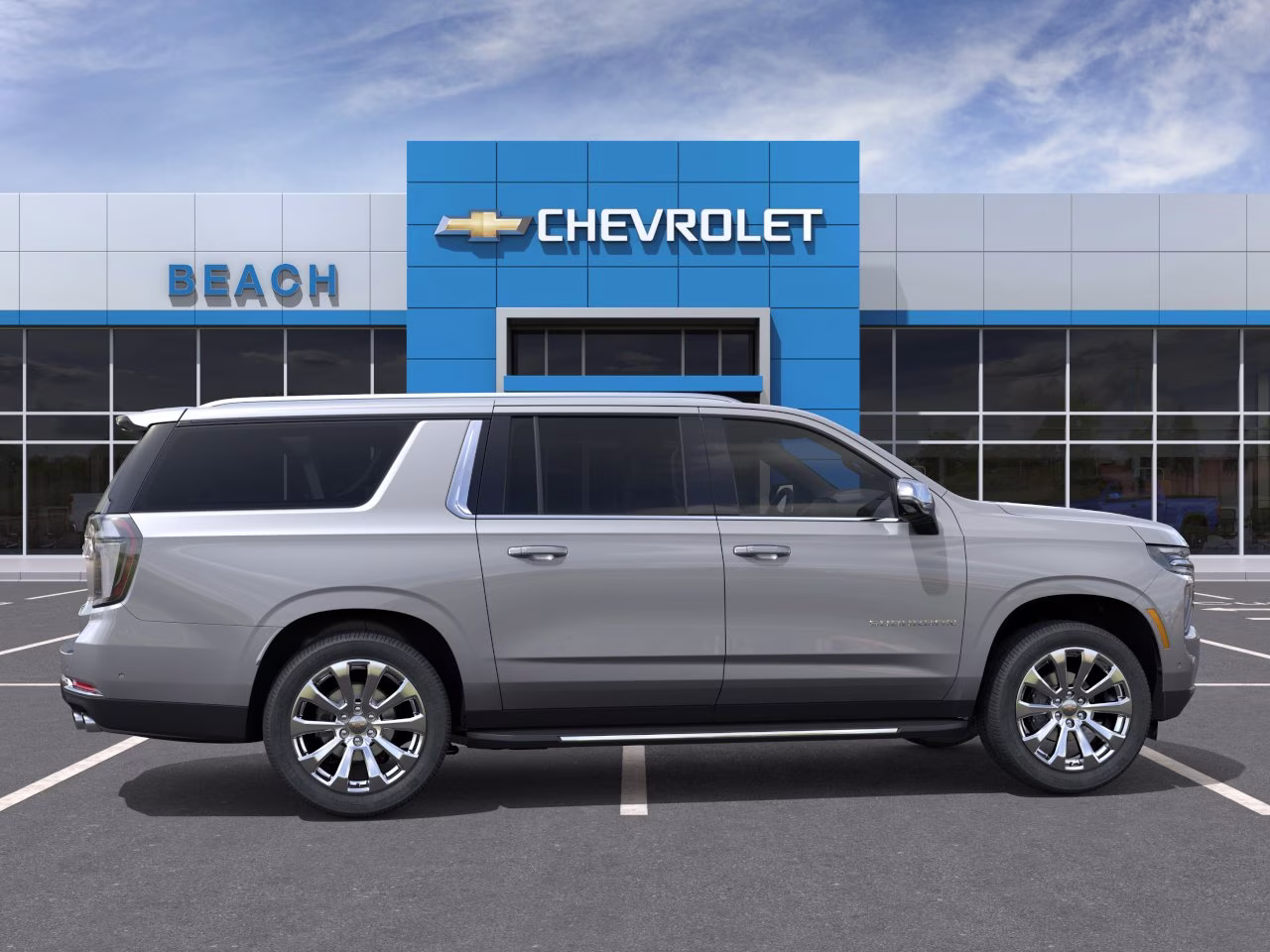 2026 Sterling Gray Metallic Chevrolet Suburban Premier 4X4 SUV