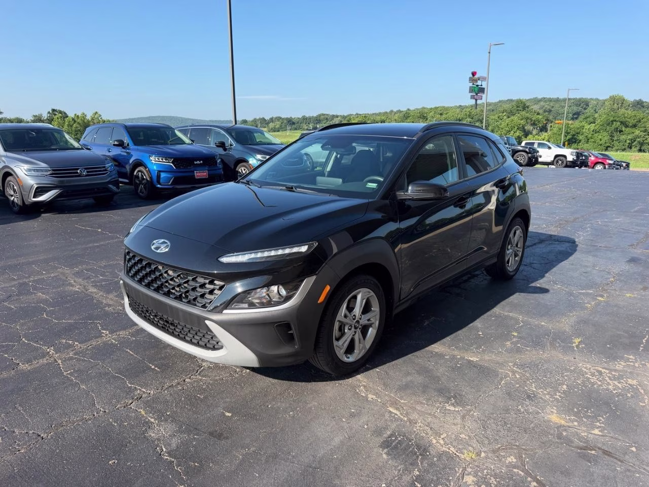 2023 Ultra Black Hyundai Kona SEL AWD SUV