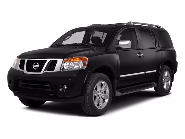 2014 Galaxy Black Nissan Armada Platinum 4X4 SUV