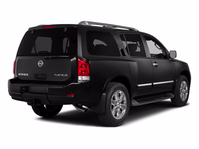 2014 Galaxy Black Nissan Armada Platinum 4X4 SUV