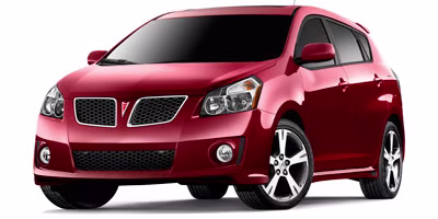 2009 Red Pontiac Vibe GT FWD Hatchback