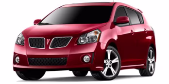 2009 Red Pontiac Vibe GT FWD Hatchback