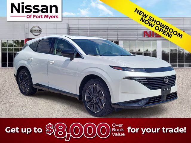 2025 Everest White Pearl Tricoat Nissan Murano Platinum AWD SUV