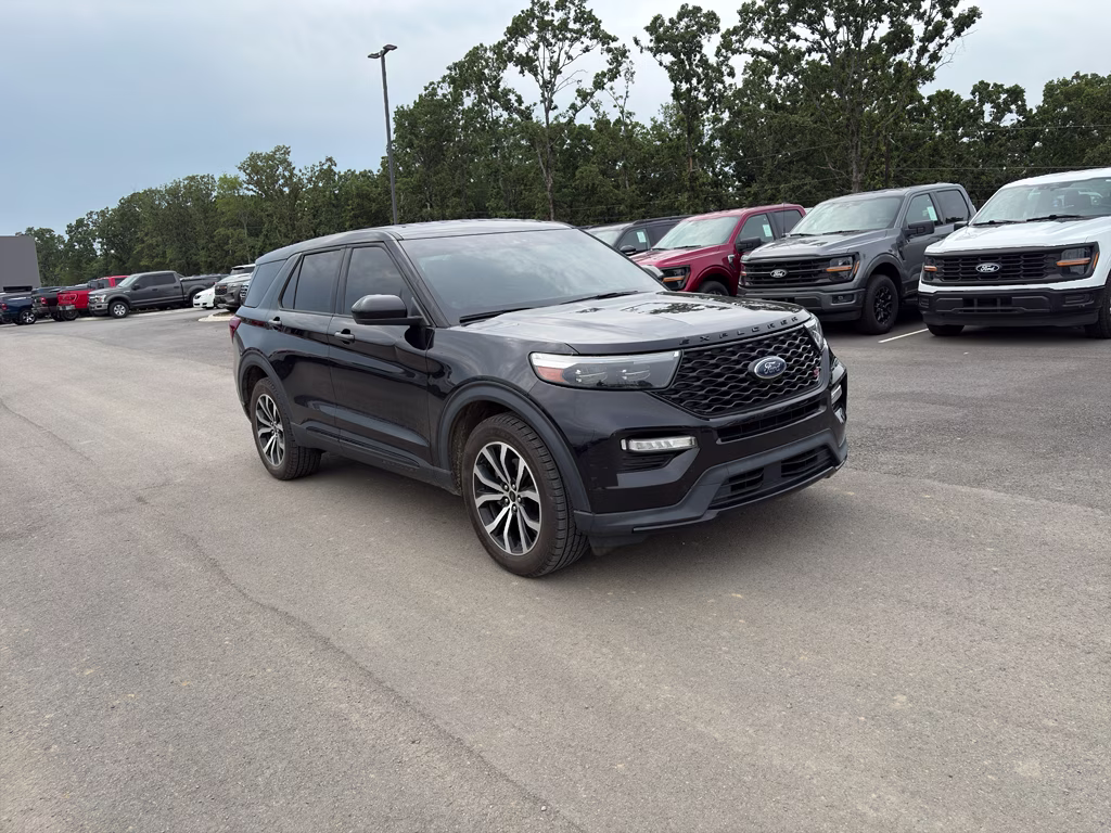 2022 Agate Black Metallic Ford Explorer ST 4X4 SUV