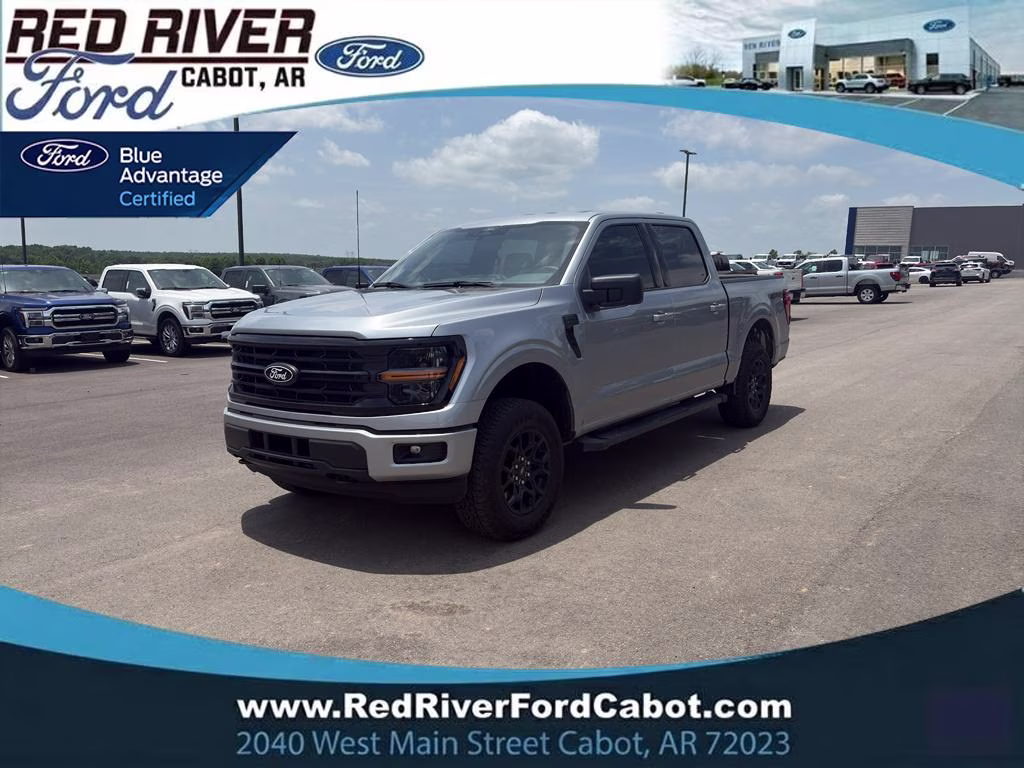 2026 Iconic Silver Metallic Ford F-150 XLT 4X4 Truck