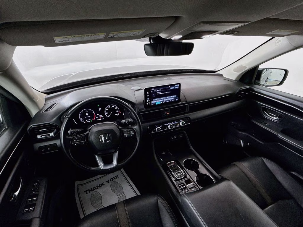 2025 Crystal Black Pearl Honda Pilot EX-L FWD SUV