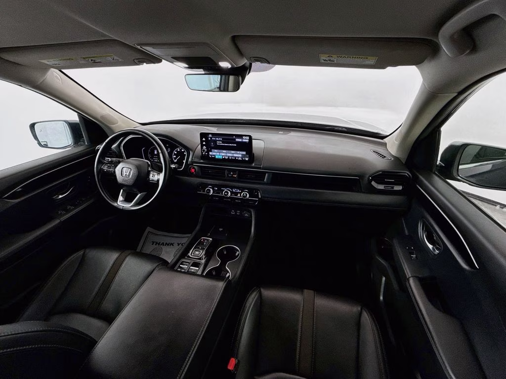 2025 Crystal Black Pearl Honda Pilot EX-L FWD SUV