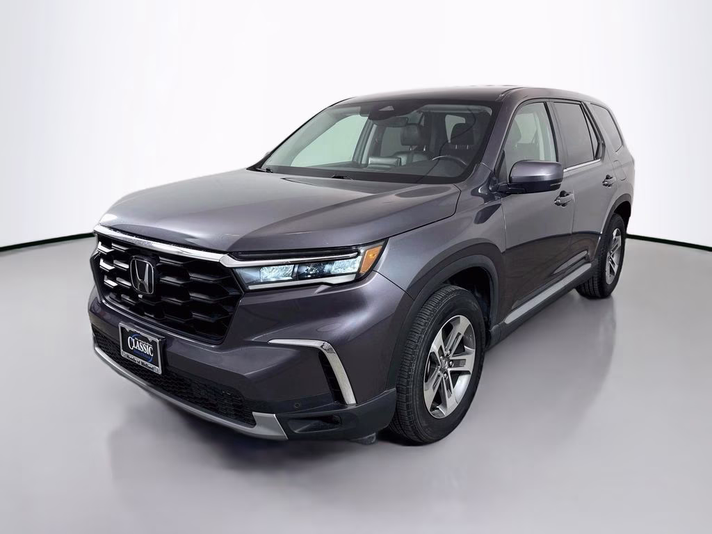 2025 Crystal Black Pearl Honda Pilot EX-L FWD SUV