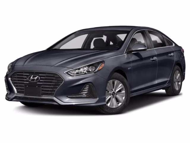 2019 Astral Blue Hyundai Sonata Hybrid SE FWD Sedan