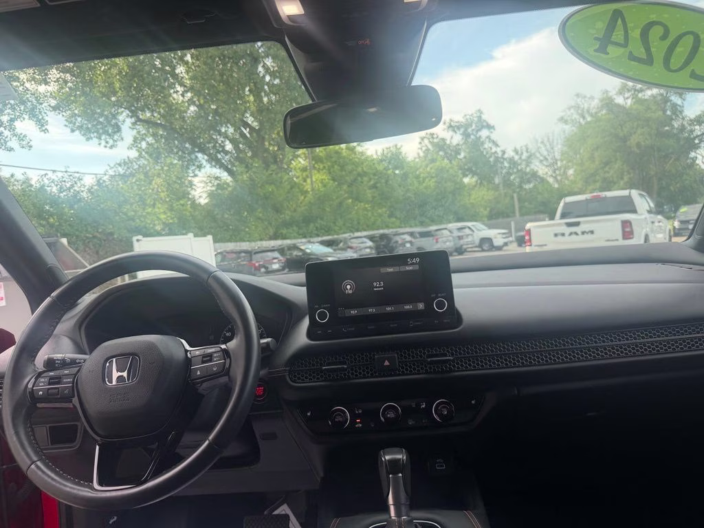 2024 Milano Red Honda HR-V Sport AWD SUV