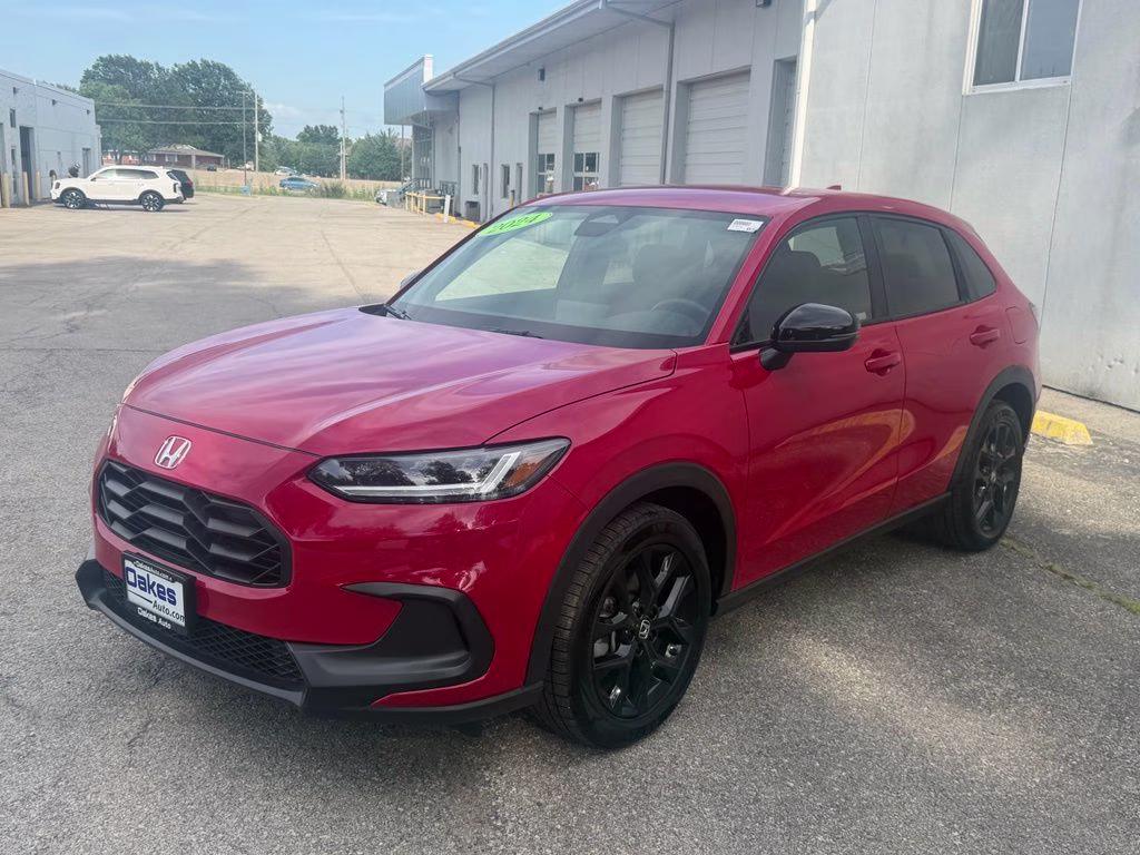 2024 Milano Red Honda HR-V Sport AWD SUV