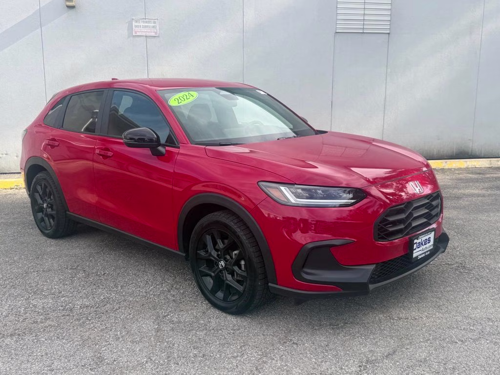2024 Milano Red Honda HR-V Sport AWD SUV