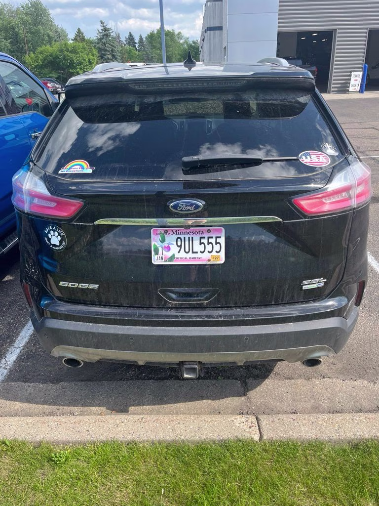2020 Agate Black Ford Edge SEL AWD SUV