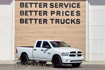 2017 Bright White Clearcoat Ram 1500 Express 4X4 Truck