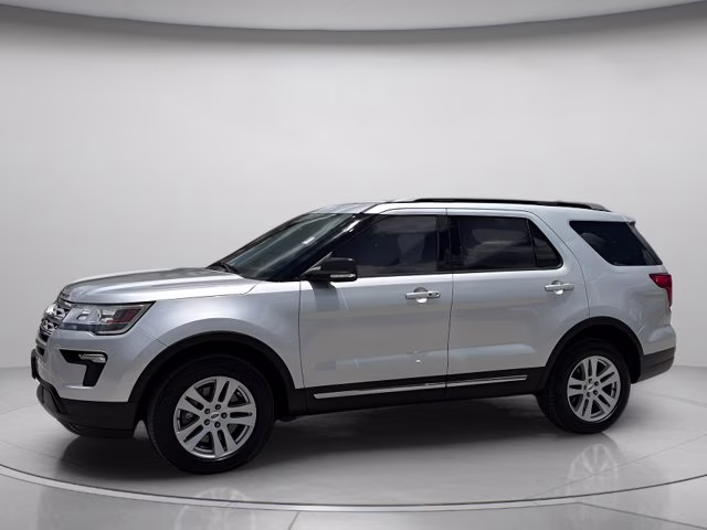 2019 Ingot Silver Ford Explorer XLT 4X4 SUV