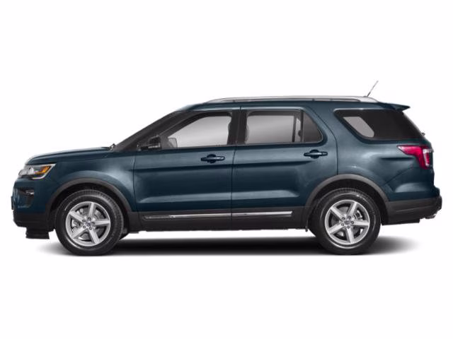 2019 Ingot Silver Ford Explorer XLT 4X4 SUV