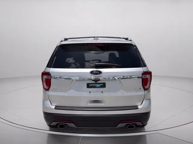 2019 Ingot Silver Ford Explorer XLT 4X4 SUV