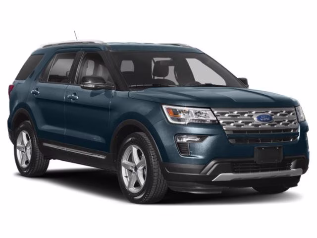 2019 Ingot Silver Ford Explorer XLT 4X4 SUV