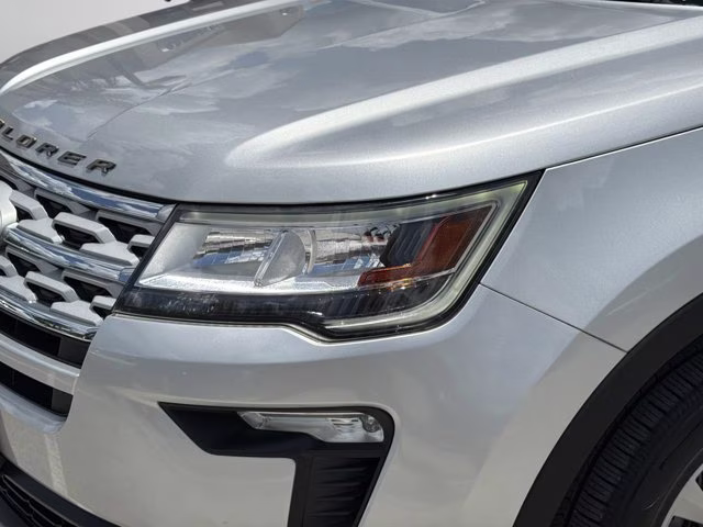 2019 Ingot Silver Ford Explorer XLT 4X4 SUV