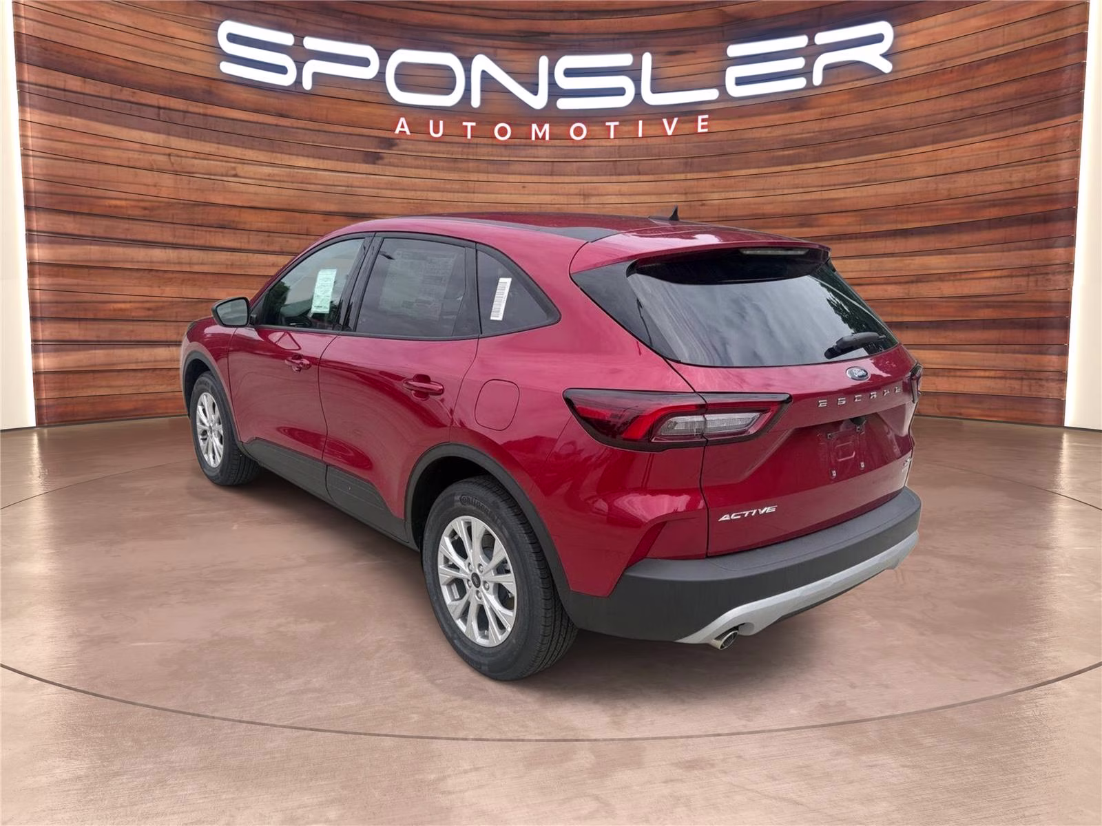 2026 Rapid Red Metallic Tinted Clearcoat Ford Escape Active AWD SUV