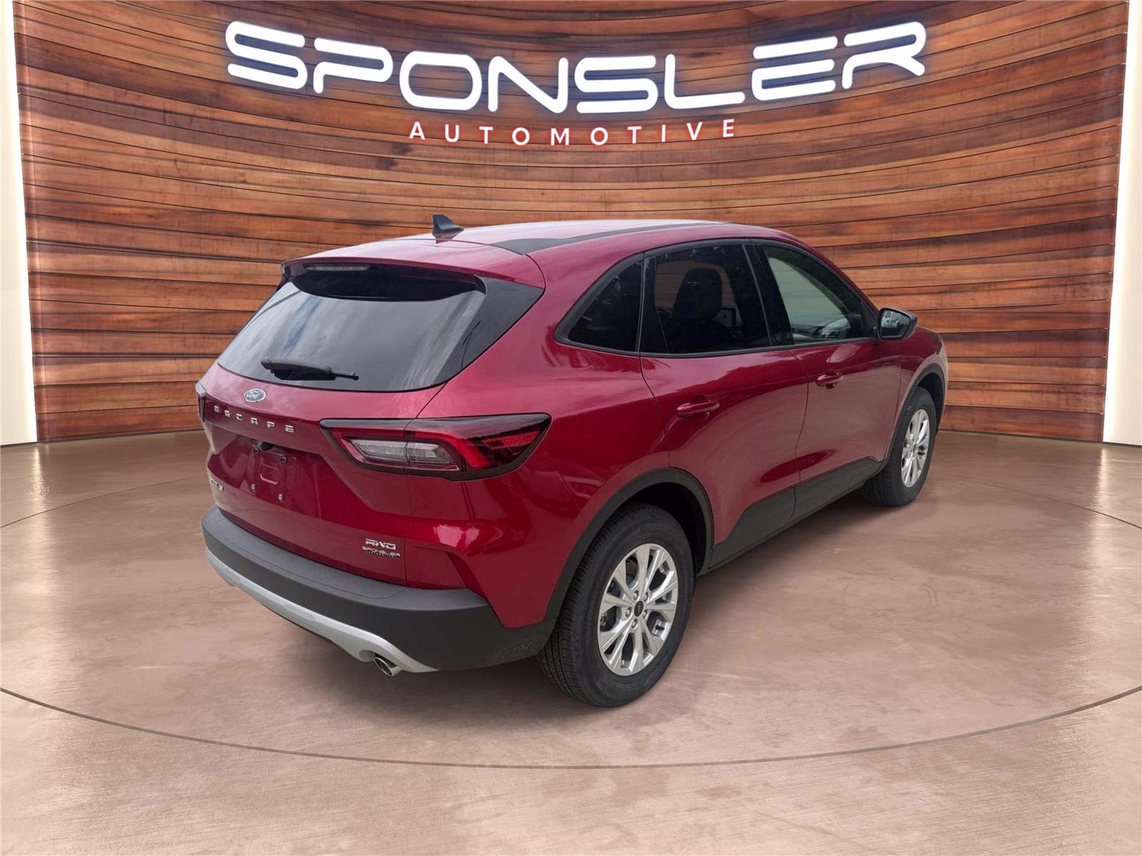 2026 Rapid Red Metallic Tinted Clearcoat Ford Escape Active AWD SUV