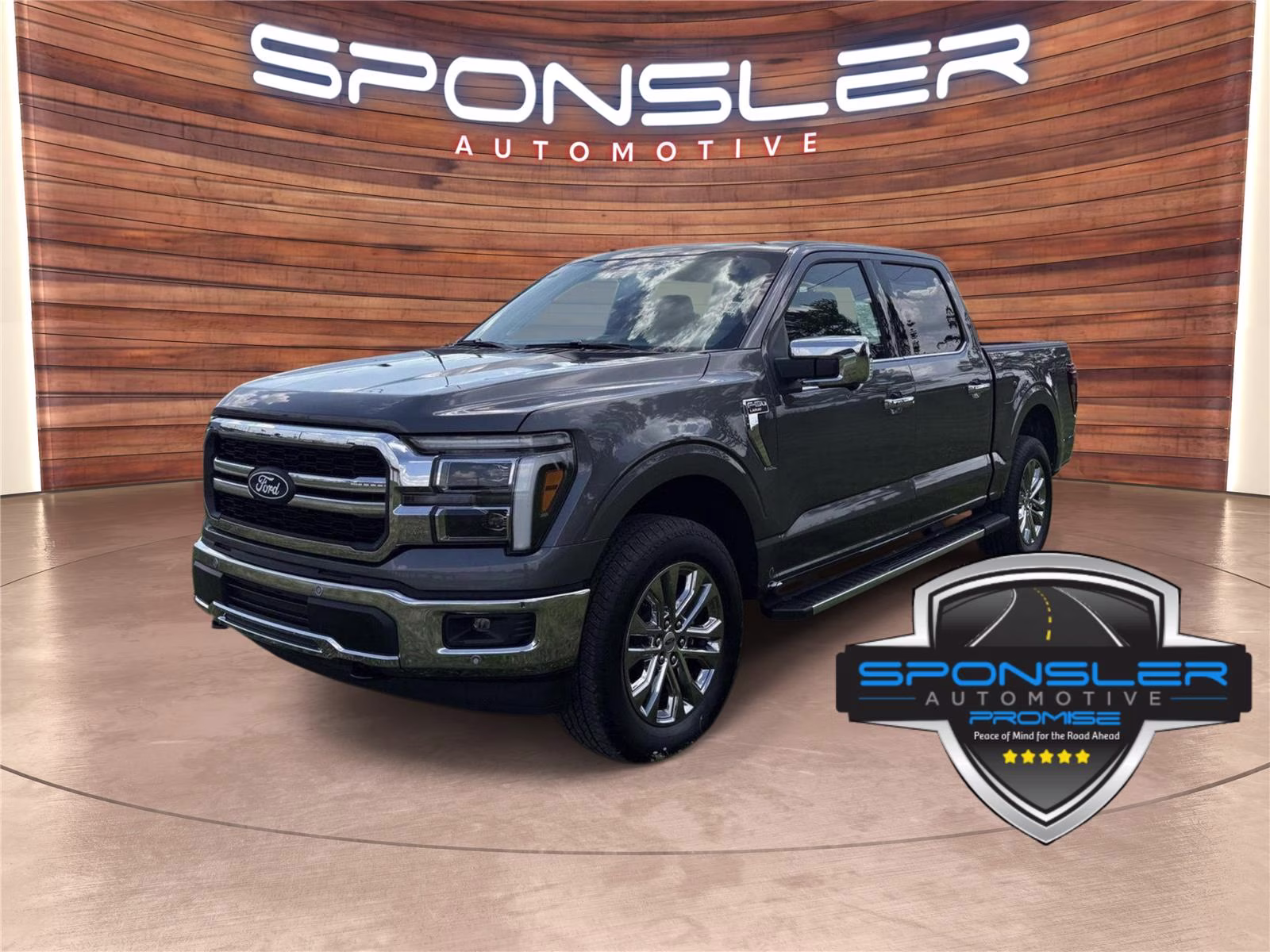 2026 Carbonized Gray Ford F-150 LARIAT 4X4 Truck