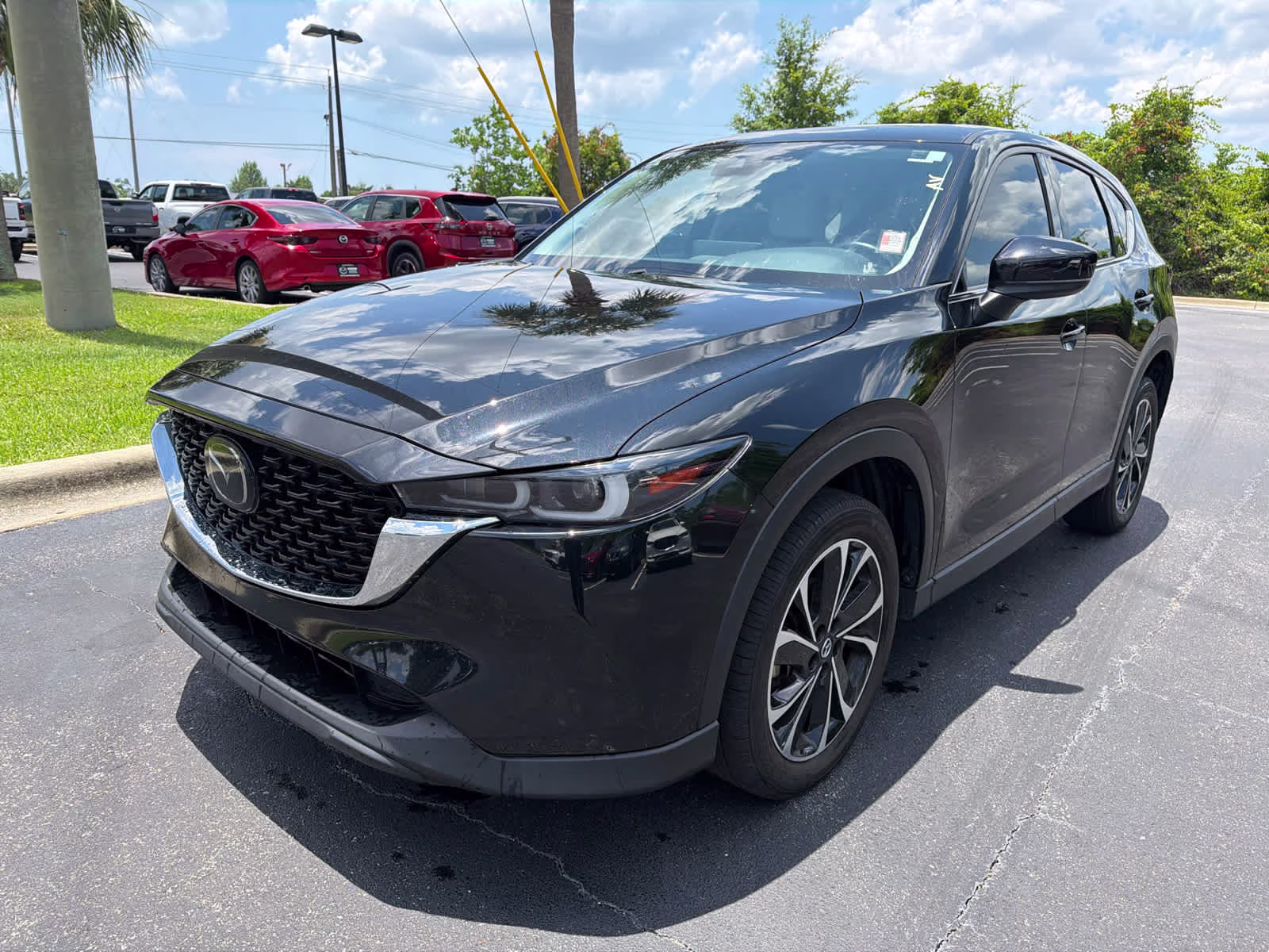 2023 Jet Black Mica Mazda CX-5 2.5 S Premium Package AWD SUV