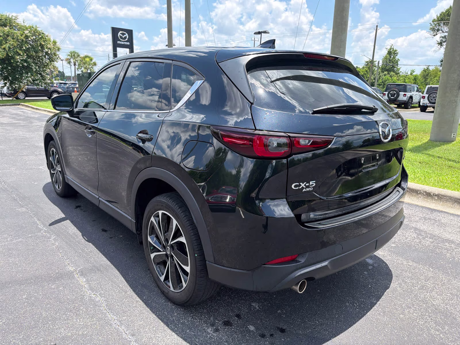 2023 Jet Black Mica Mazda CX-5 2.5 S Premium Package AWD SUV