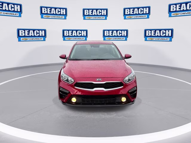 2021 Currant Red Kia Forte LXS FWD Sedan