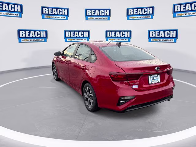 2021 Currant Red Kia Forte LXS FWD Sedan