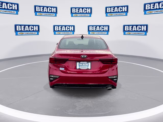 2021 Currant Red Kia Forte LXS FWD Sedan