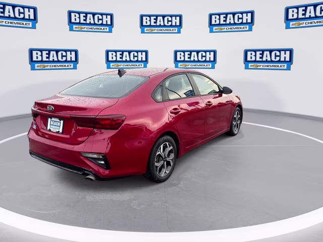 2021 Currant Red Kia Forte LXS FWD Sedan
