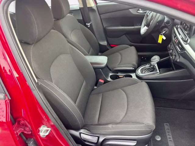 2021 Currant Red Kia Forte LXS FWD Sedan