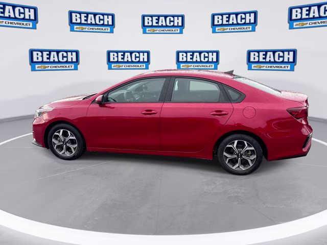 2021 Currant Red Kia Forte LXS FWD Sedan