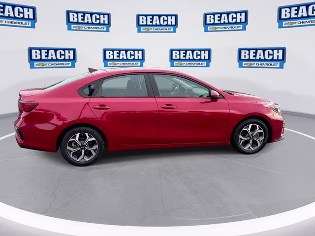 2021 Currant Red Kia Forte LXS FWD Sedan